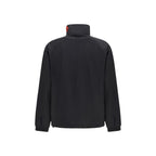 Nylon Gradient 3‑Stripes Oversized Sweatshirt