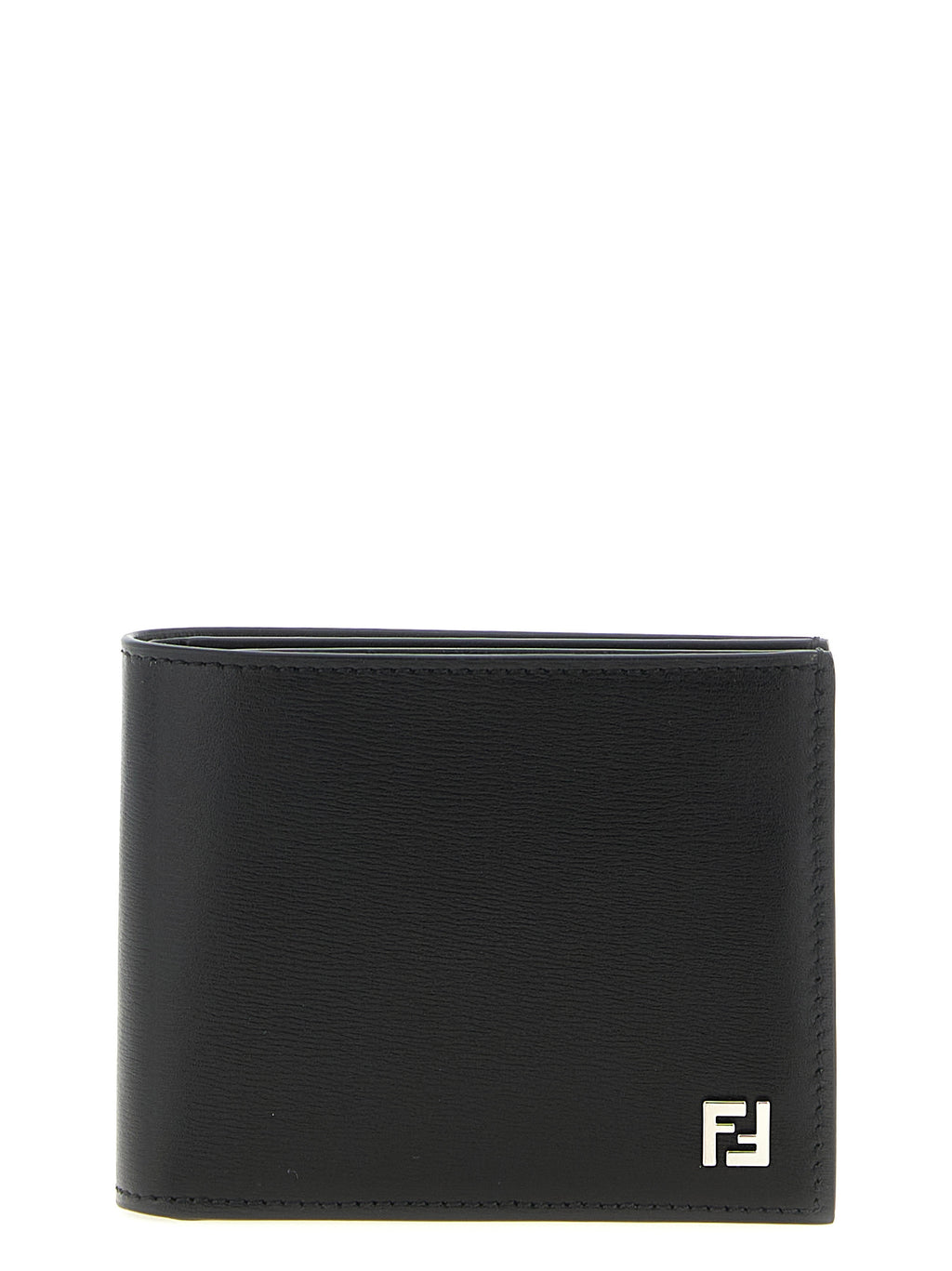 Calfskin Book‑Open Wallet