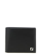 Calfskin Book‑Open Wallet