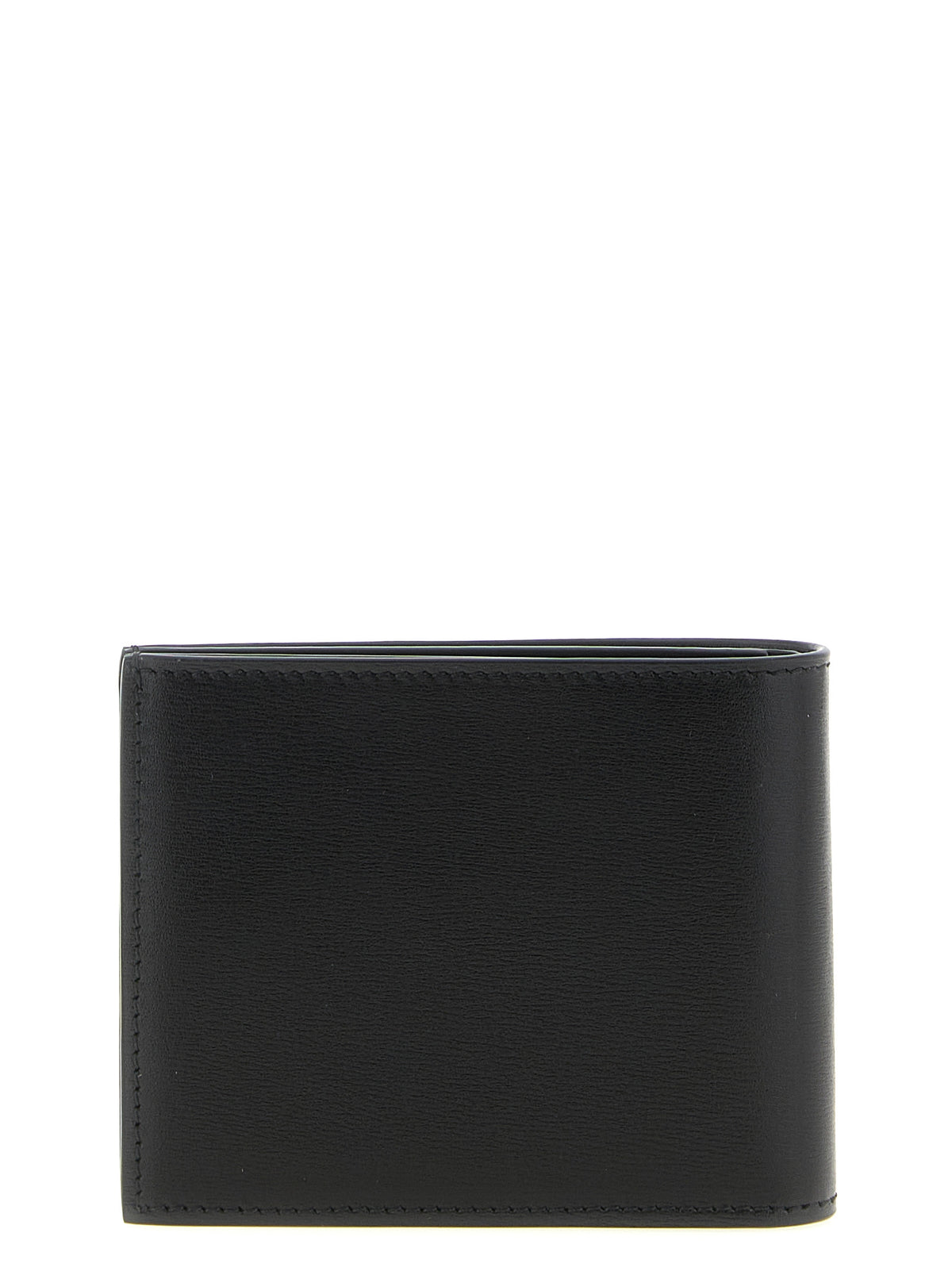 Calfskin Book‑Open Wallet