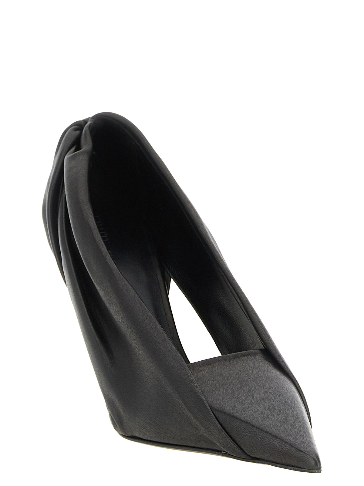 Black Calfskin Eve Pumps