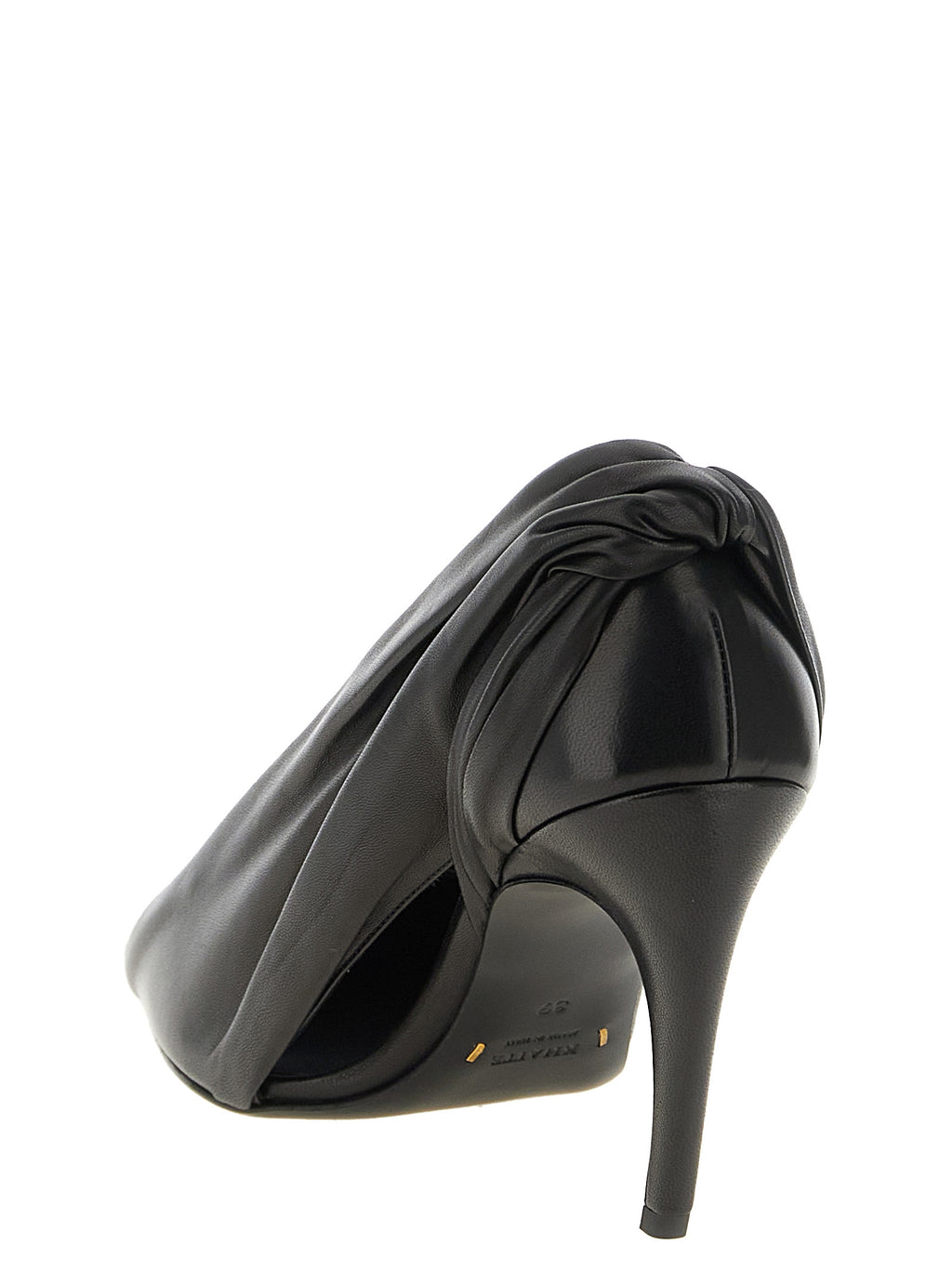Black Calfskin Eve Pumps