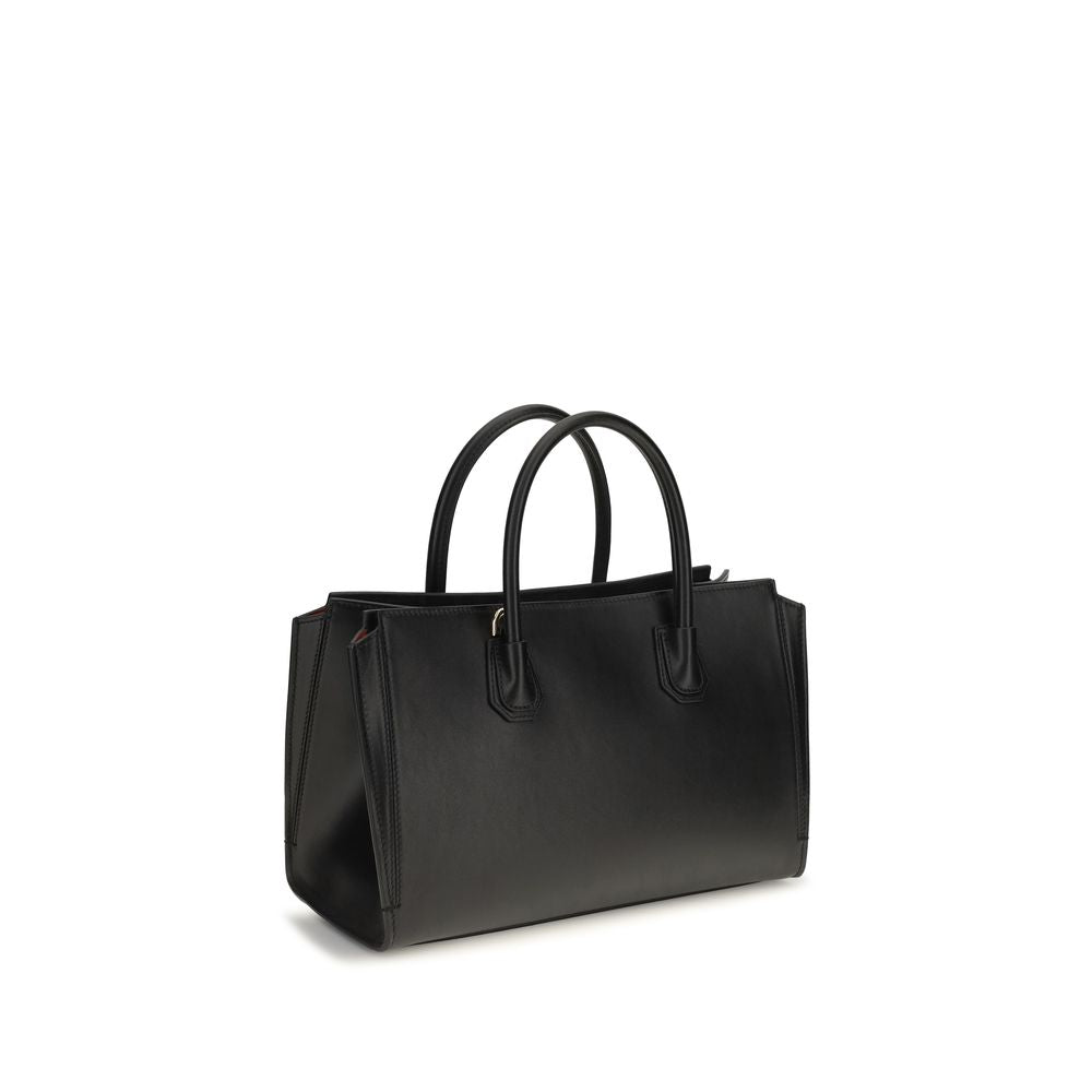 Small Glossy Grained Calfskin Antigona Handbag
