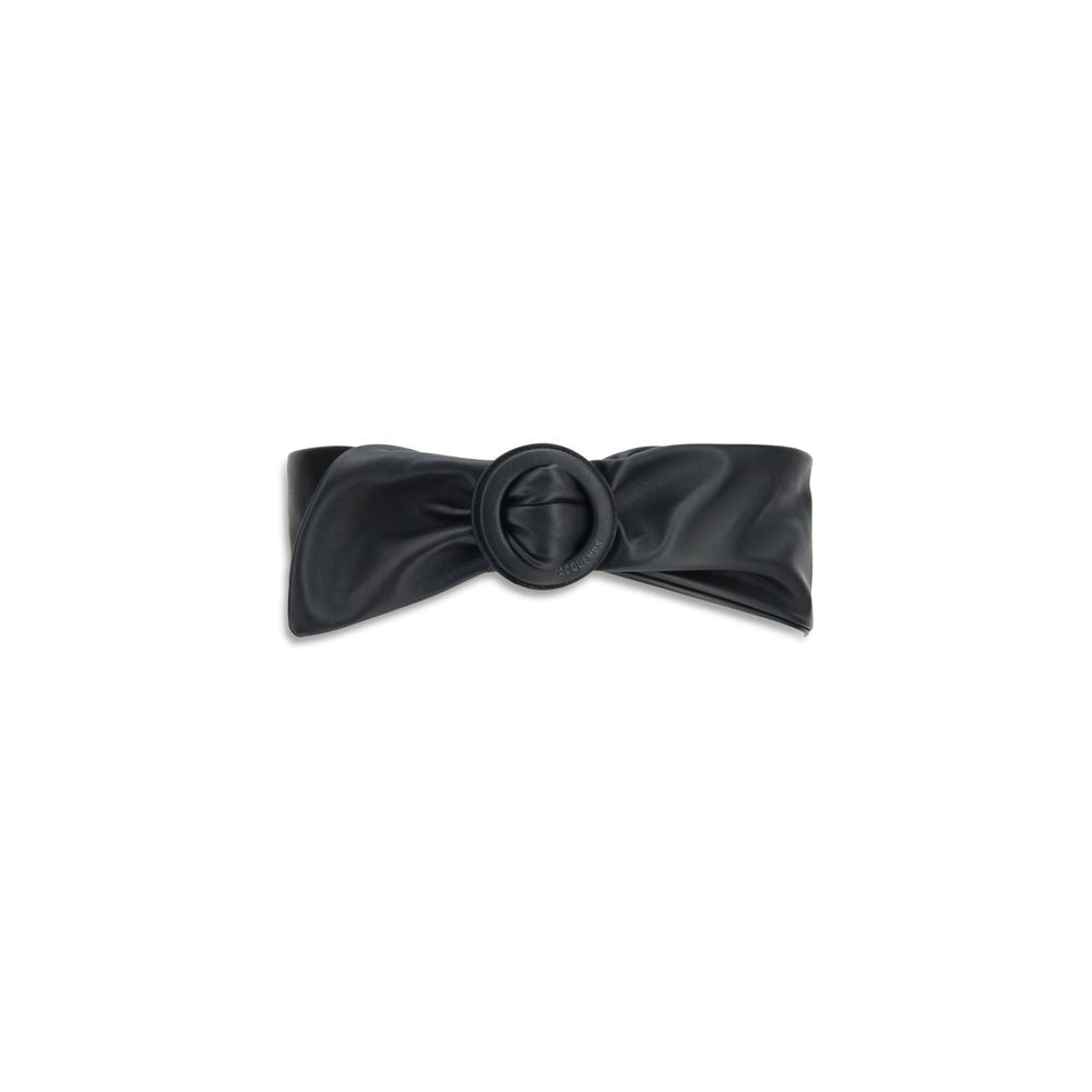 Lio Black Calf Leather Belt