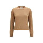 Brown Wool-Blend Ovis Aries Sweater