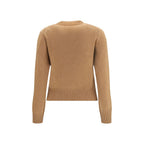 Brown Wool-Blend Ovis Aries Sweater