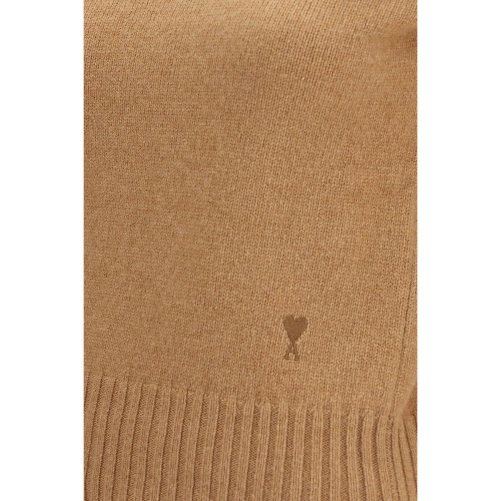 Brown Wool-Blend Ovis Aries Sweater