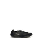 Black Calf Leather Tokyo Warped Sneakers