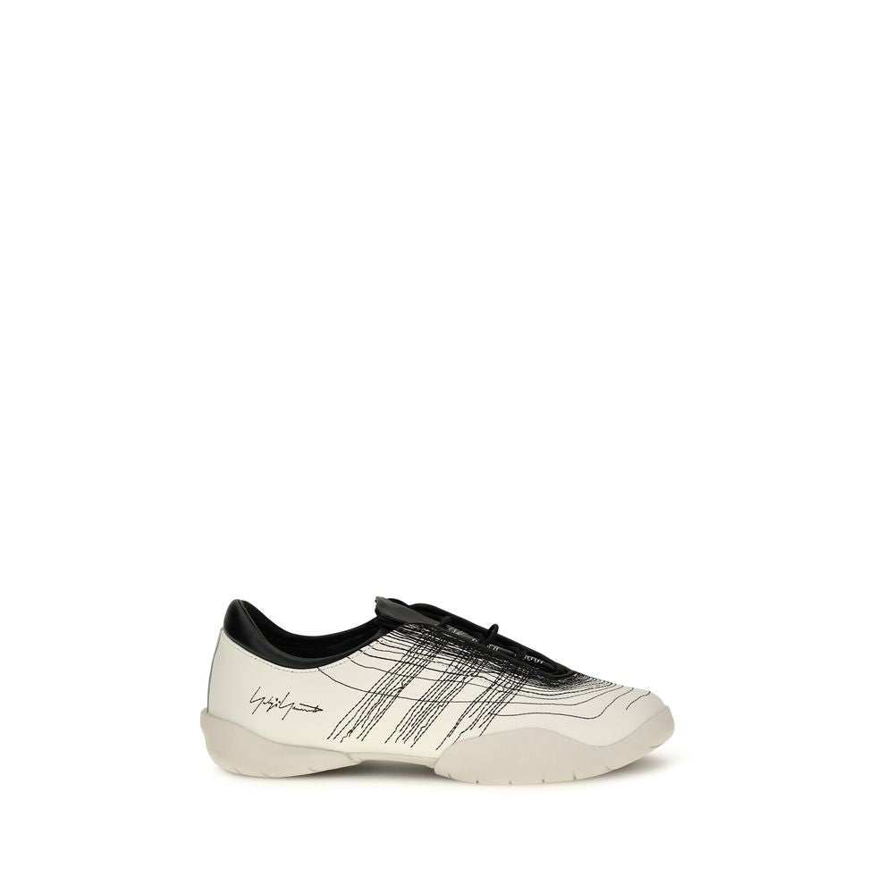 Beige Calfskin Sneakers