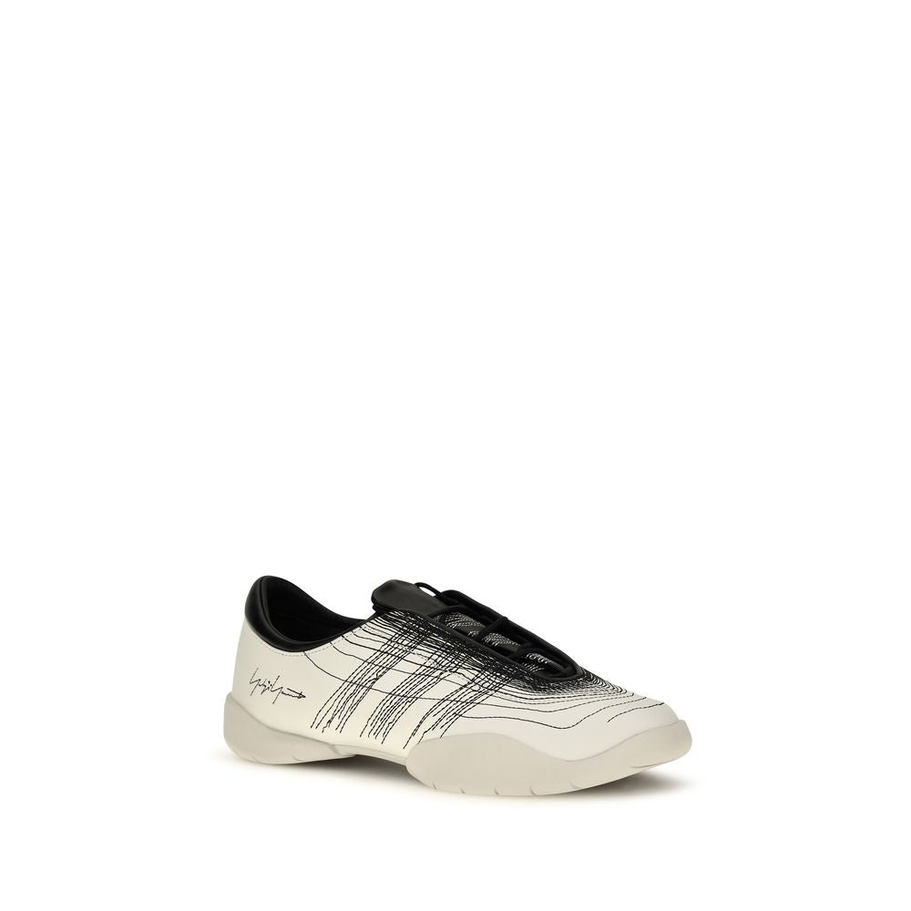 Beige Calfskin Sneakers