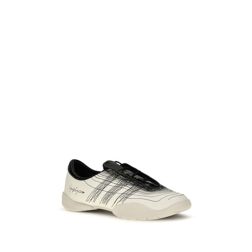 Beige Calfskin Sneakers