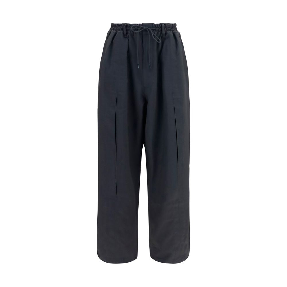 Oversized Sport Uniform Pleated Pants