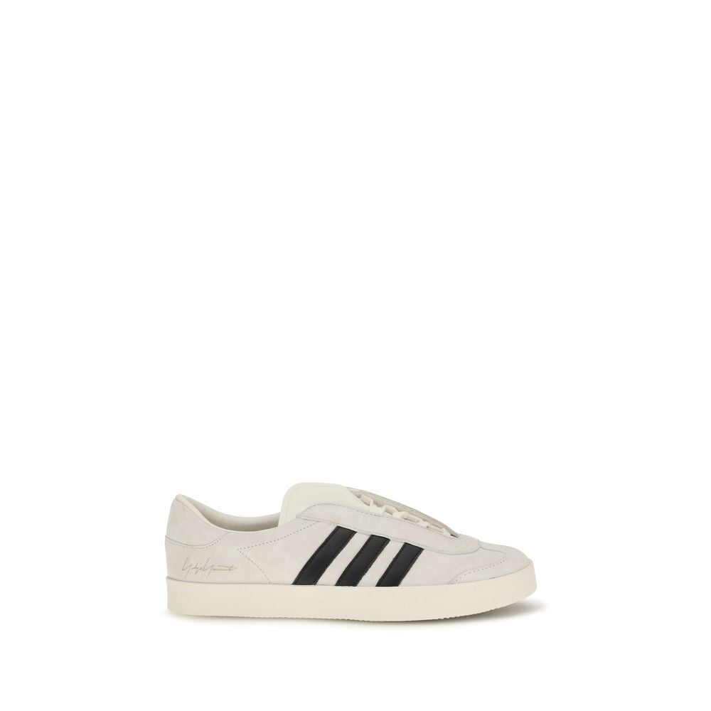 White Calf Leather Gazelle Sneakers