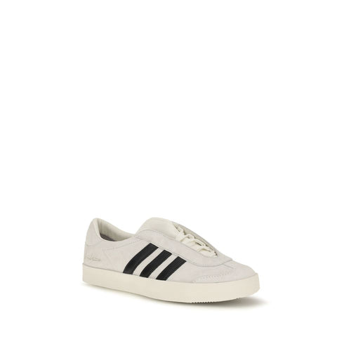 White Calf Leather Gazelle Sneakers