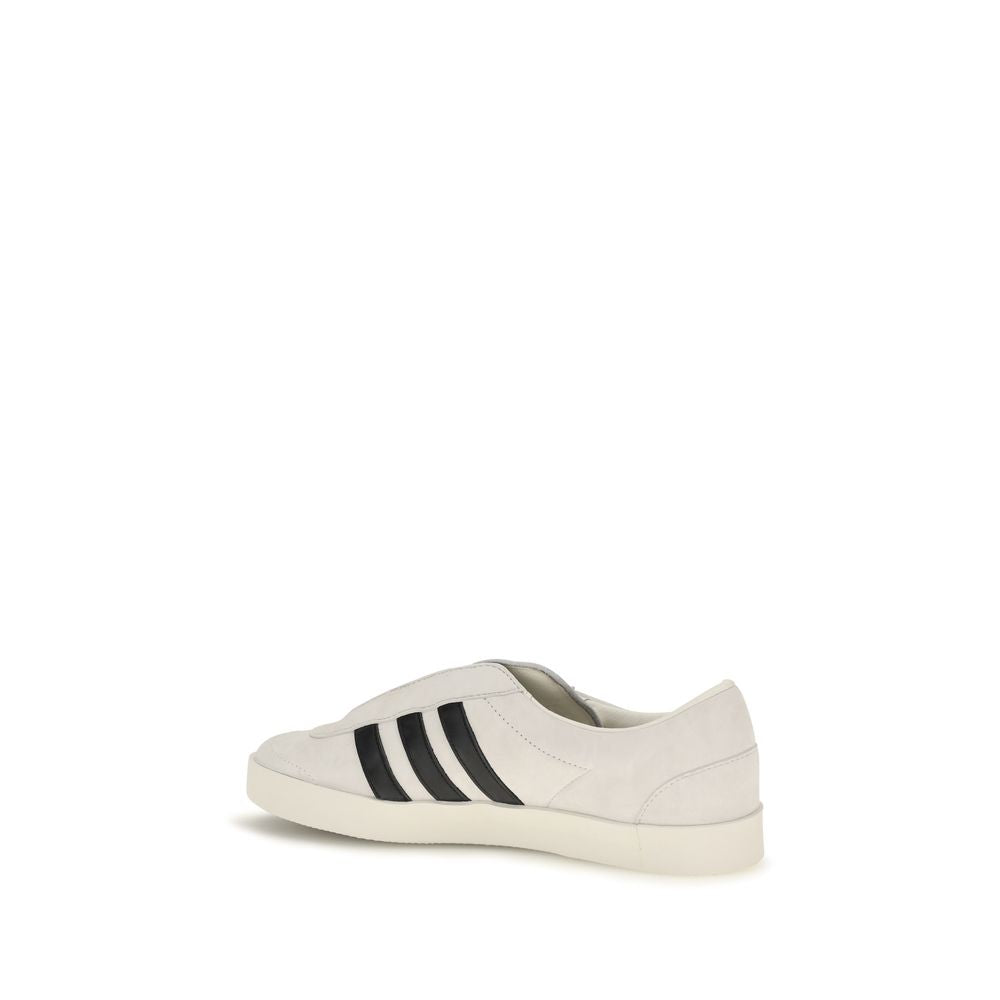 White Calf Leather Gazelle Sneakers