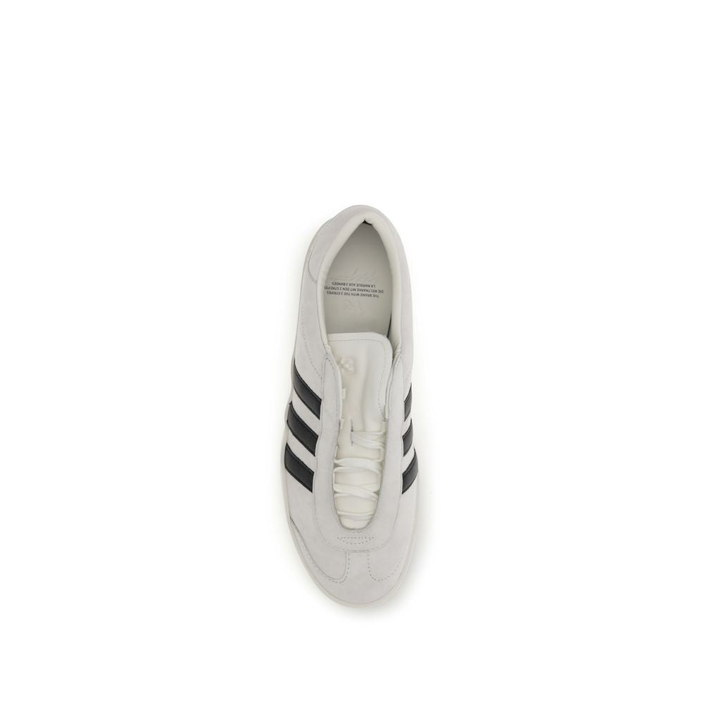 White Calf Leather Gazelle Sneakers