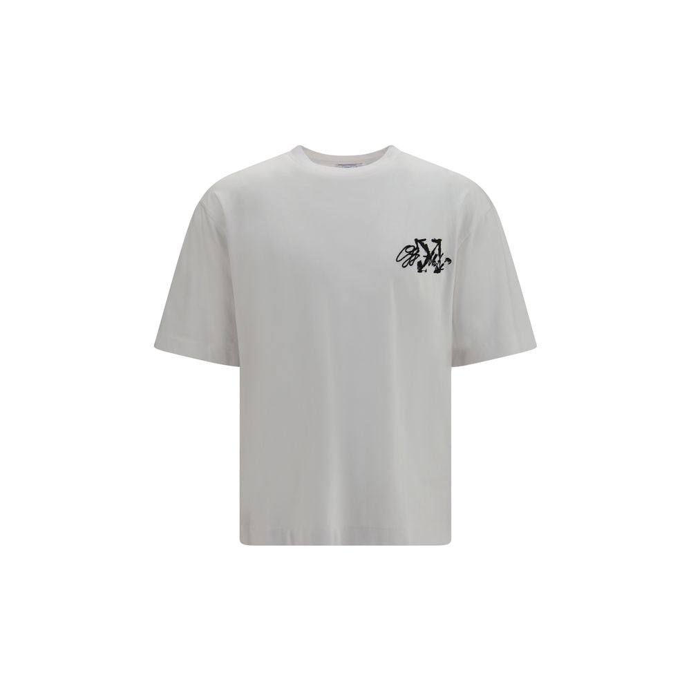 Oversized Cotton Stroke Skate T‑Shirt