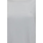 White Monochrome Cotton T-Shirt