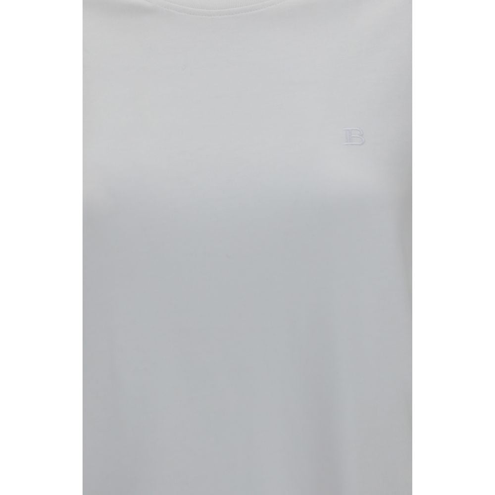 White Monochrome Cotton T-Shirt