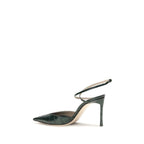 Bicolor Calfskin High Heel Pumps