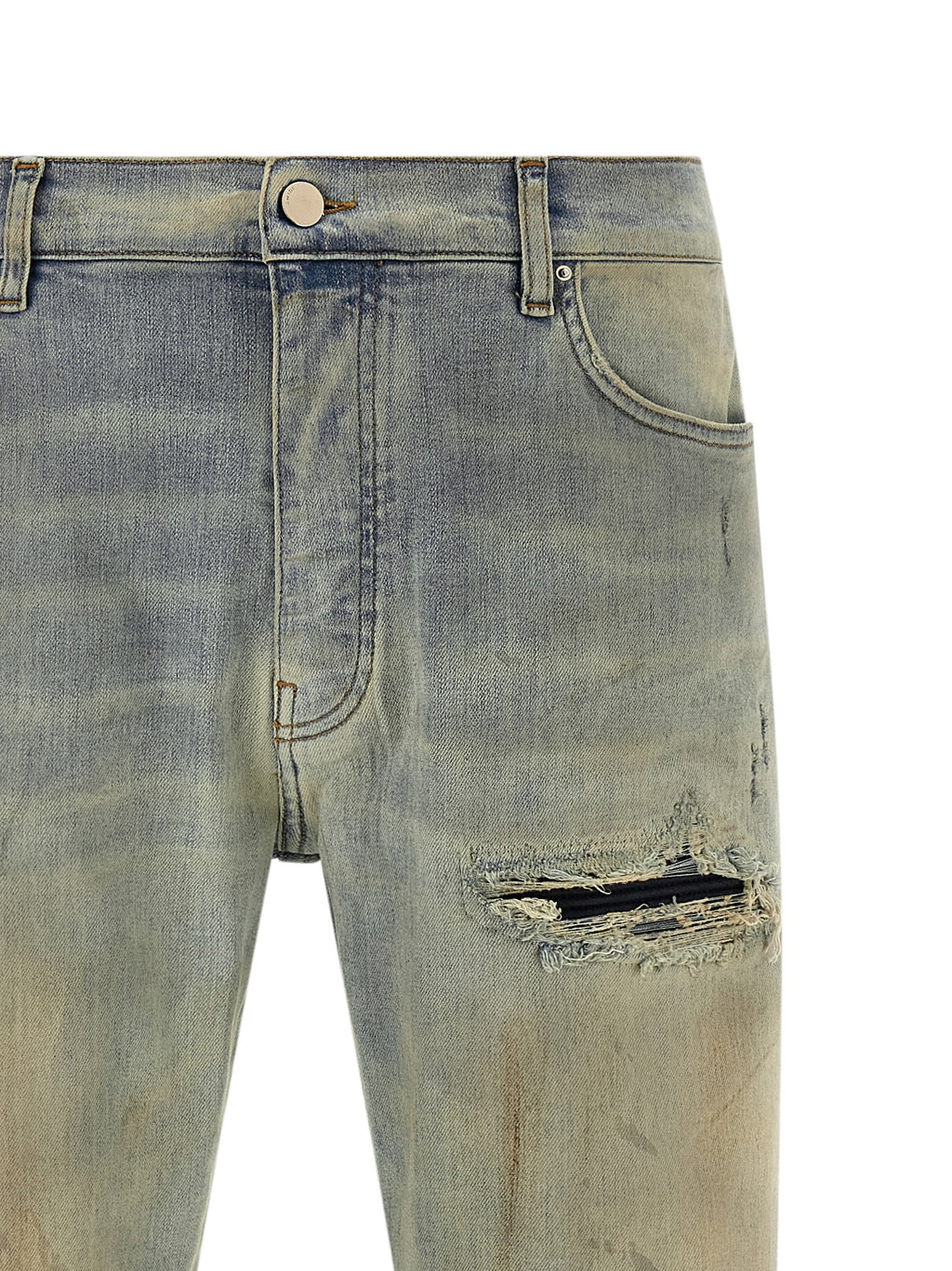 Suede MX1 Stretch Cotton Denim Jeans