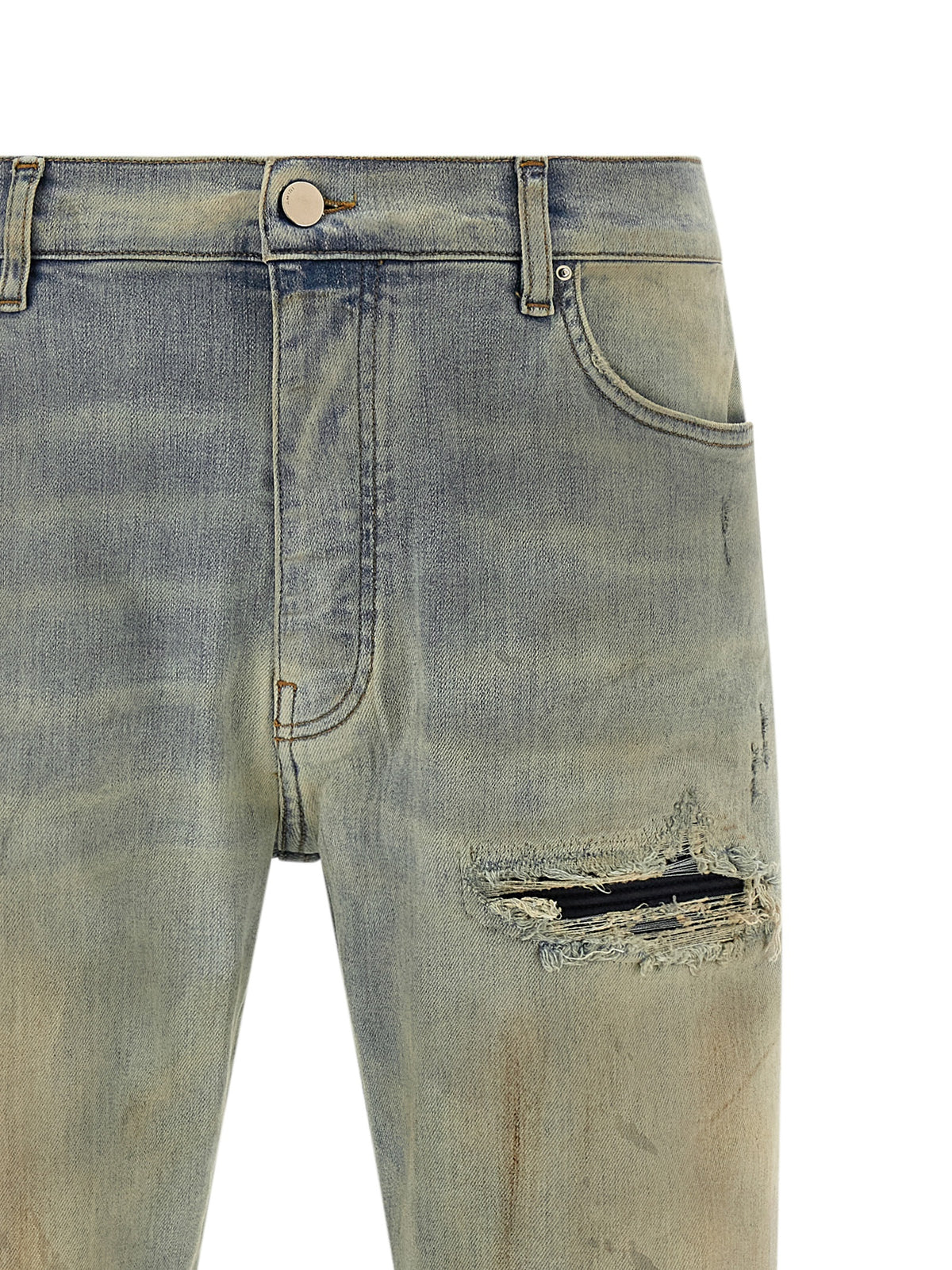 Suede MX1 Stretch Cotton Denim Jeans