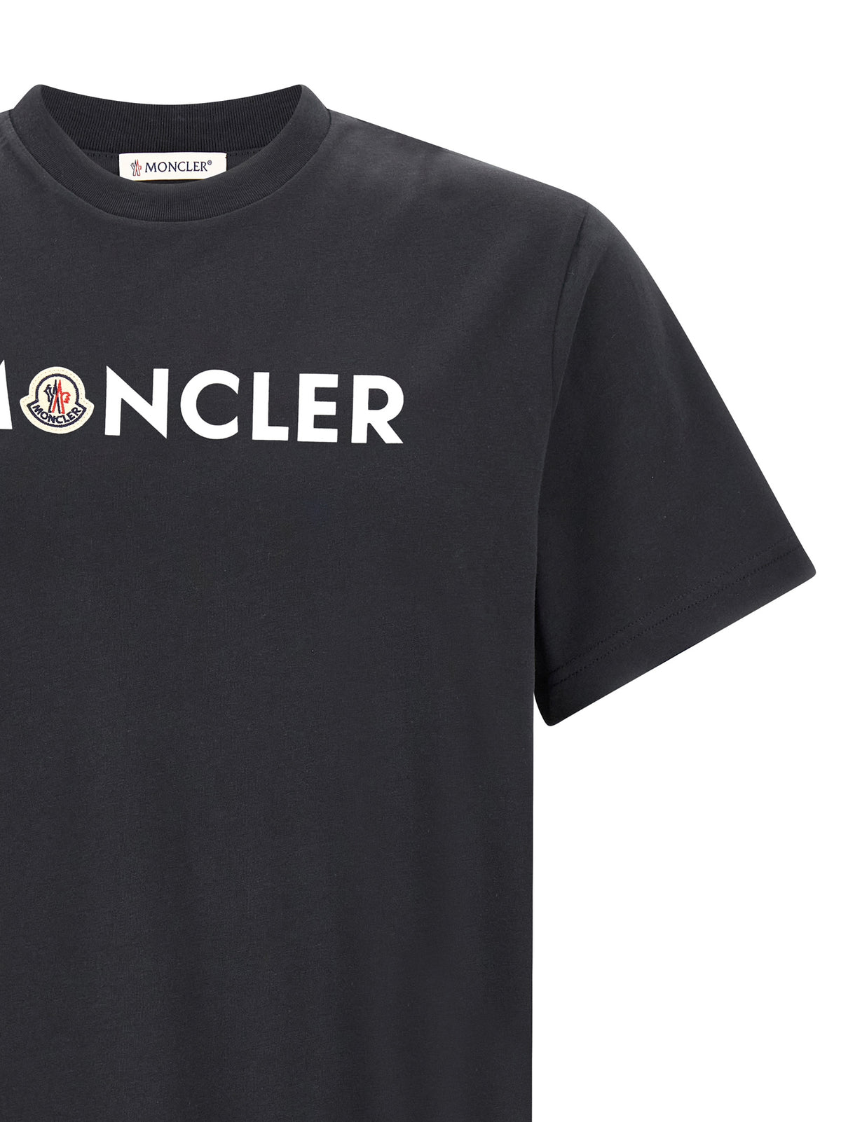 Blue Cotton Jersey T-Shirt