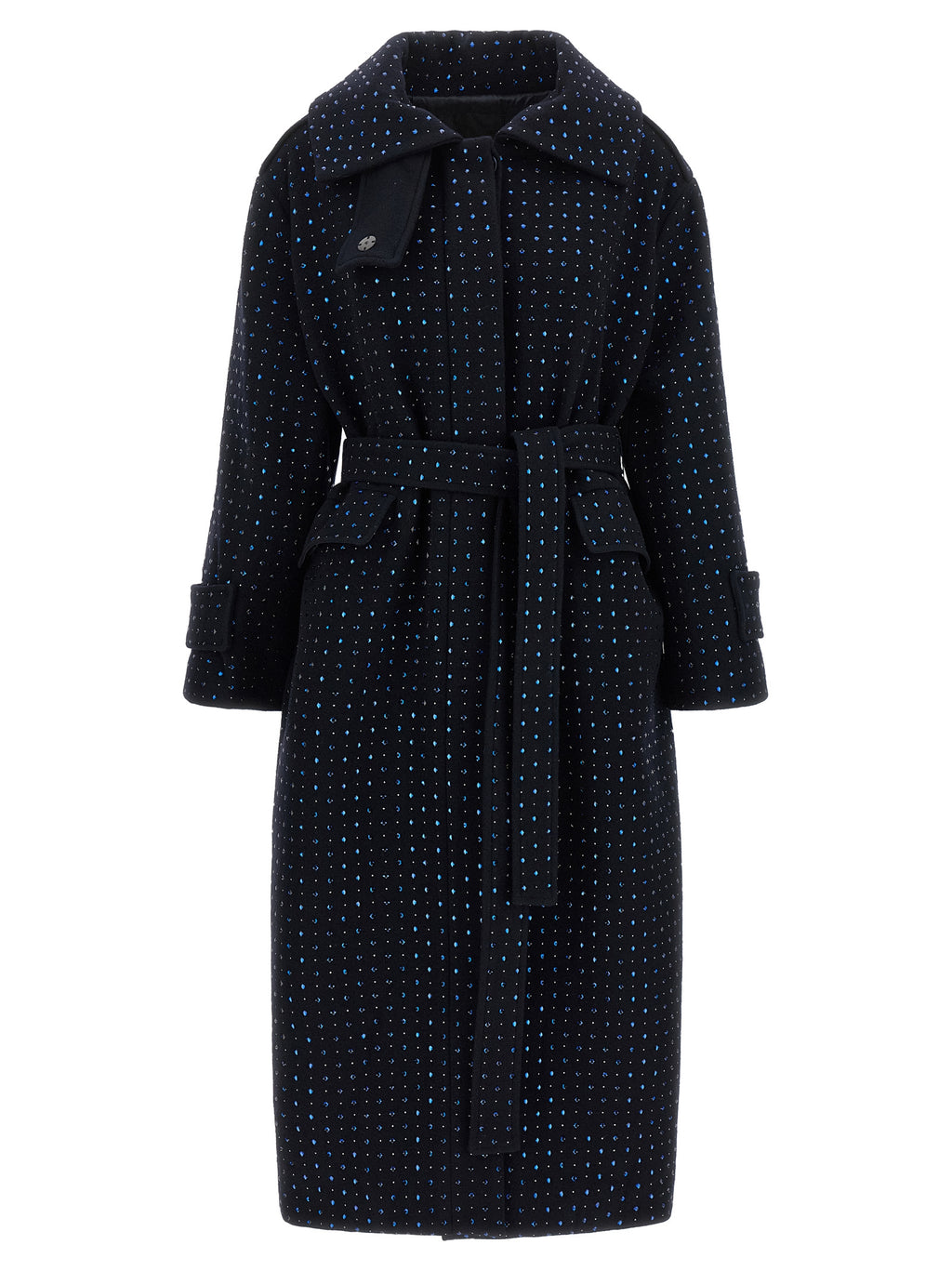 Blue Wool Peugeot Coat