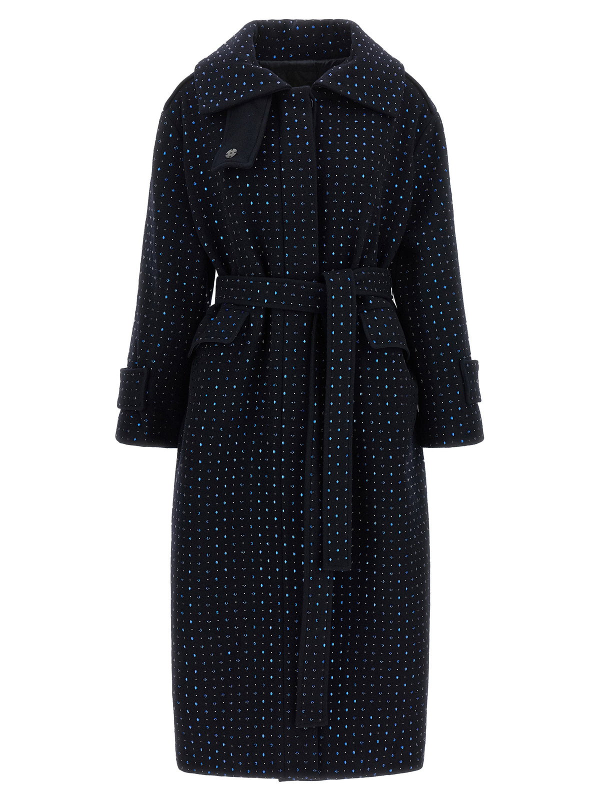 Blue Wool Peugeot Coat