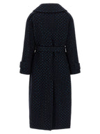 Blue Wool Peugeot Coat
