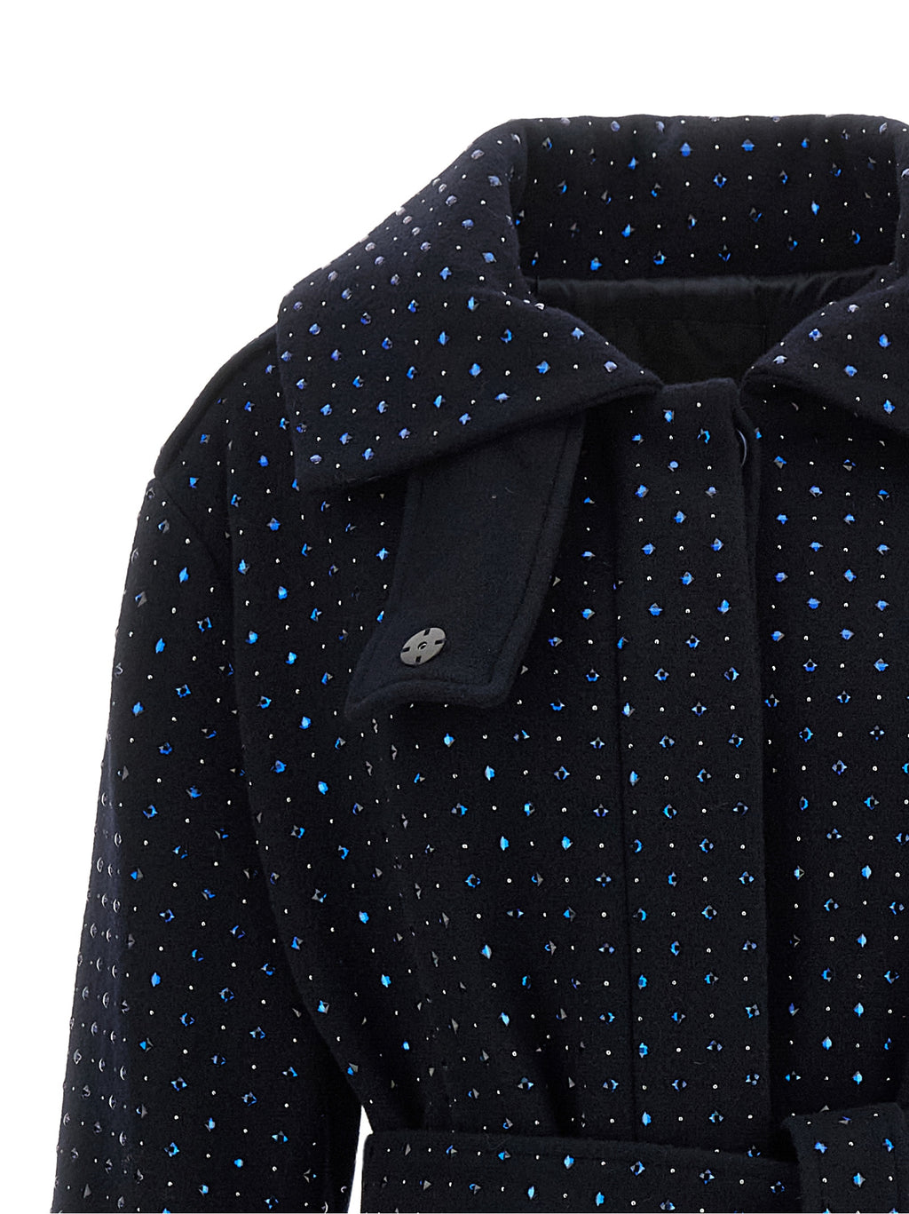 Blue Wool Peugeot Coat
