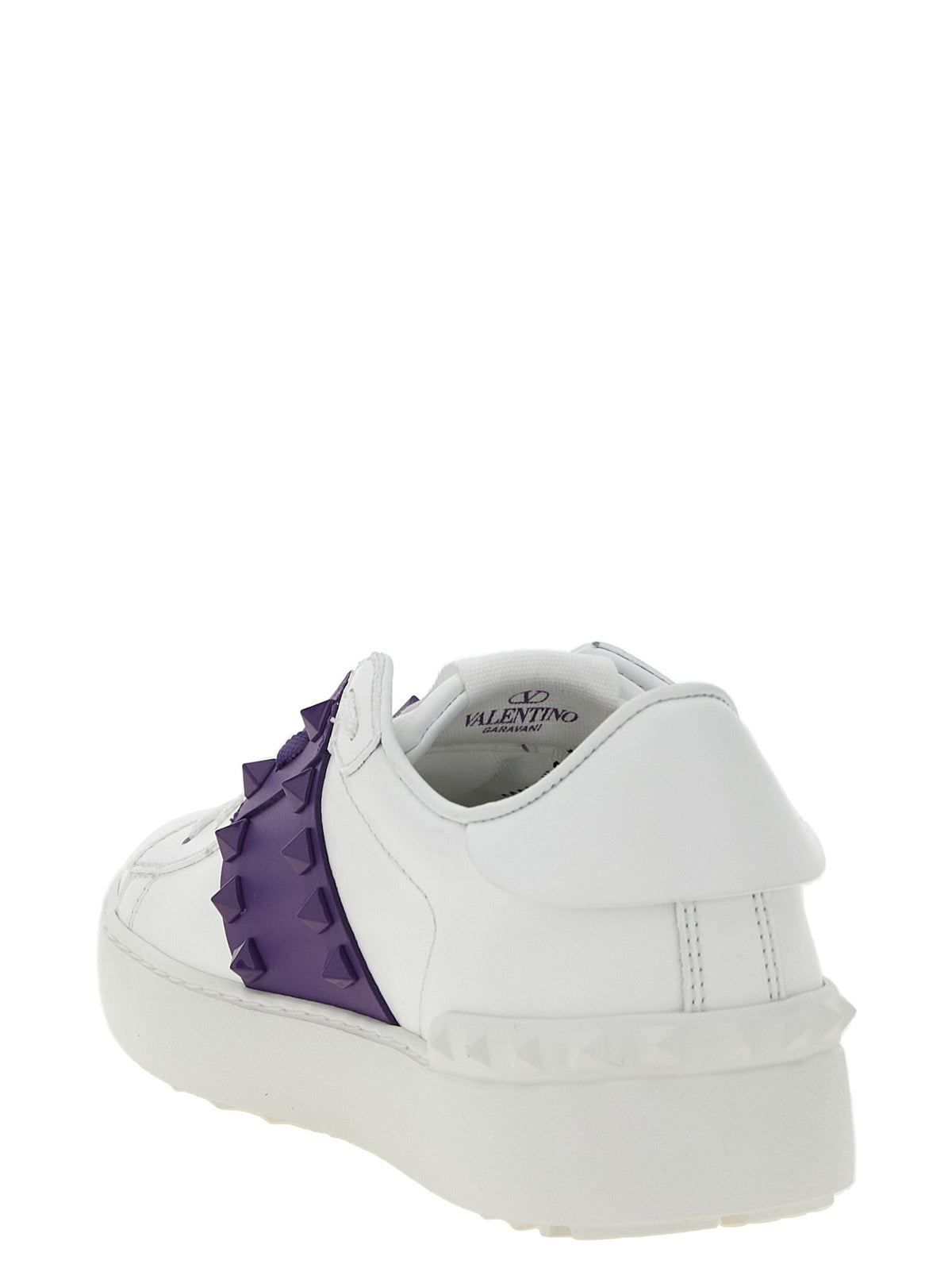 Calfskin Rockstud Untitled Sneakers