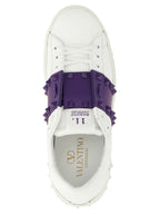 Calfskin Rockstud Untitled Sneakers