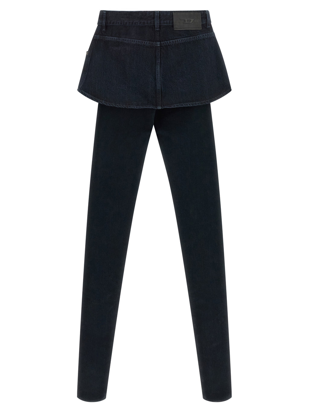 Blue Cotton Skinny Jeans