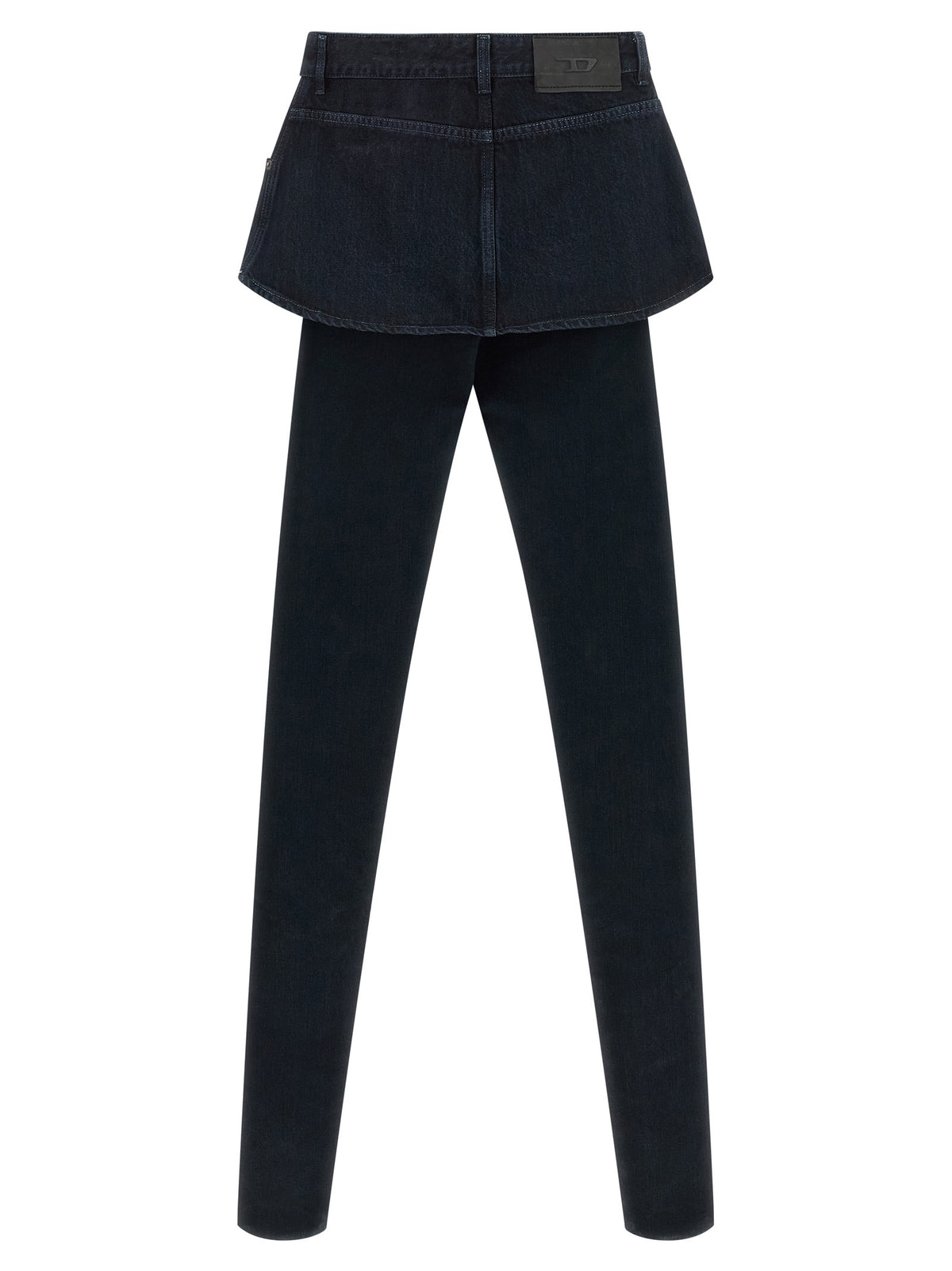 Blue Cotton Skinny Jeans