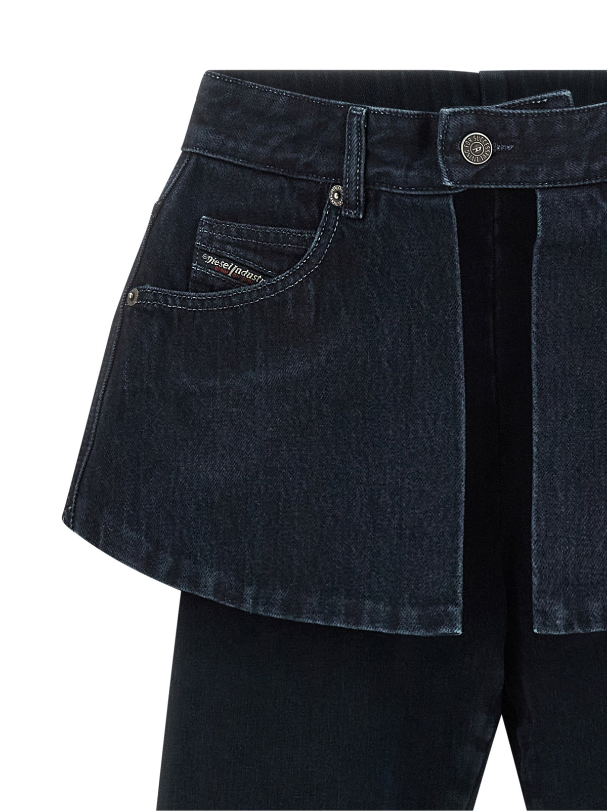 Blue Cotton Skinny Jeans