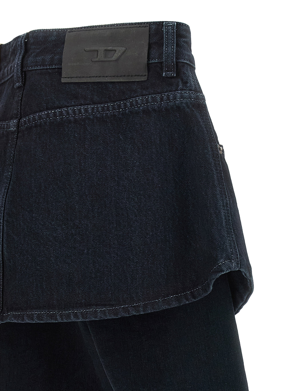Blue Cotton Skinny Jeans