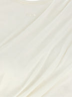 T‑Asay‑Pl White Cotton Long Sleeve Top