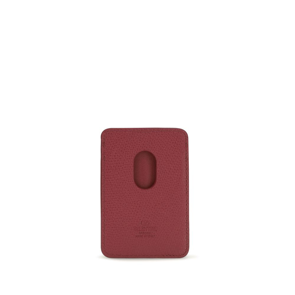 Calfskin VLogo Signature Card Holder
