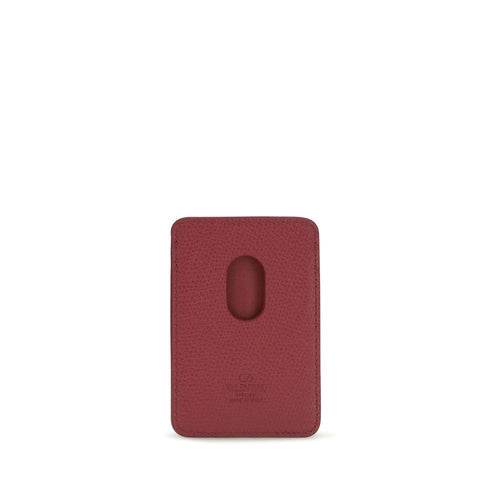 Calfskin VLogo Signature Card Holder
