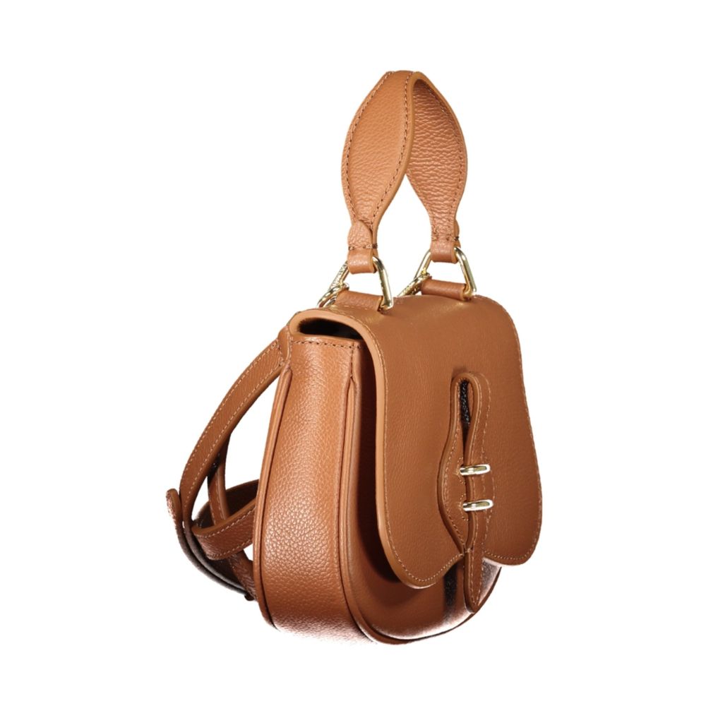 Brown Leather Mavery Bag