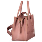 Pink Leather Handbag