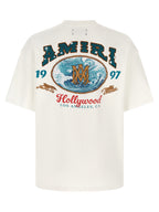 Oversized White Cotton Hollywood T-Shirt