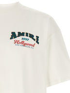 Oversized White Cotton Hollywood T-Shirt