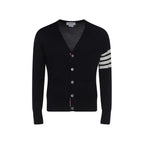 Blue Wool Cardigan