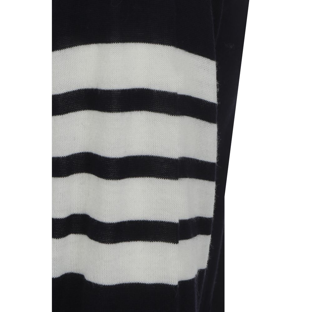 Blue Wool Cardigan