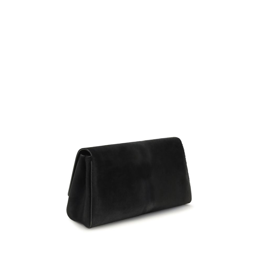Hair‑On Calfskin Audrey Clutch
