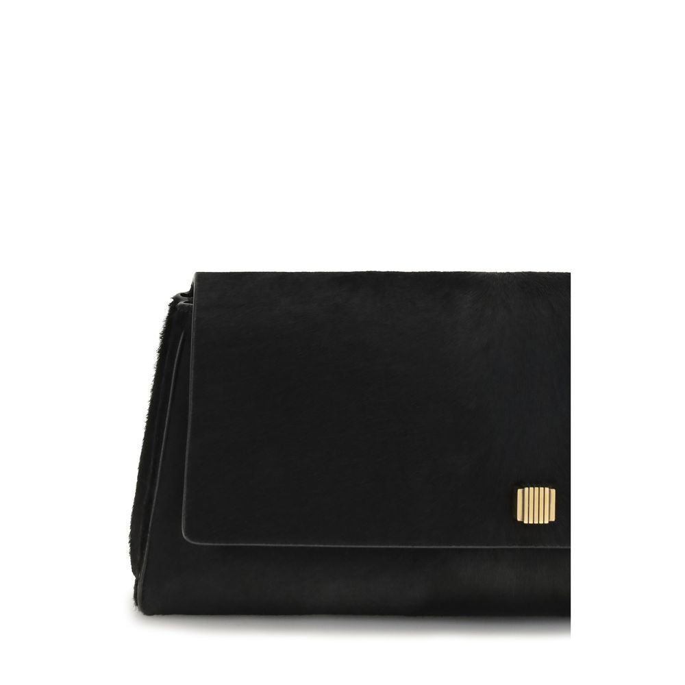 Hair‑On Calfskin Audrey Clutch