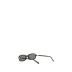 Glossy Rectangular Acetate Sunglasses
