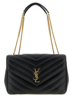 Large Loulou Lambskin Shoulder Bag